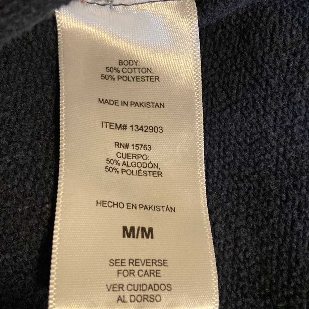 Authentic reverse weave, Champion athletic dark navy blue sweatshirt - Picture 7 of 11